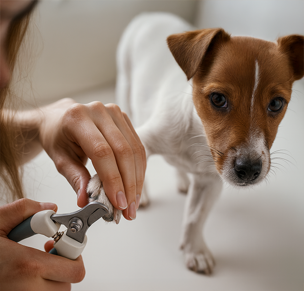 Corte de uñas de perros y gatos